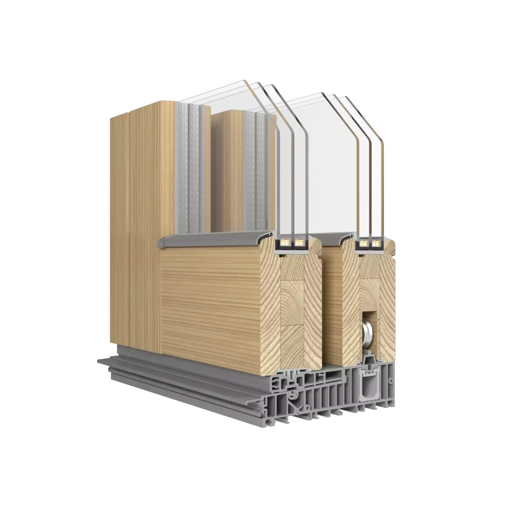 Wood sliding doors