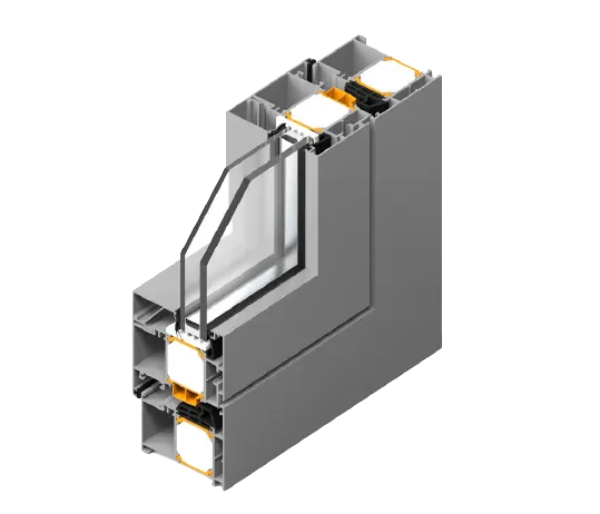 Thermal break aluminium